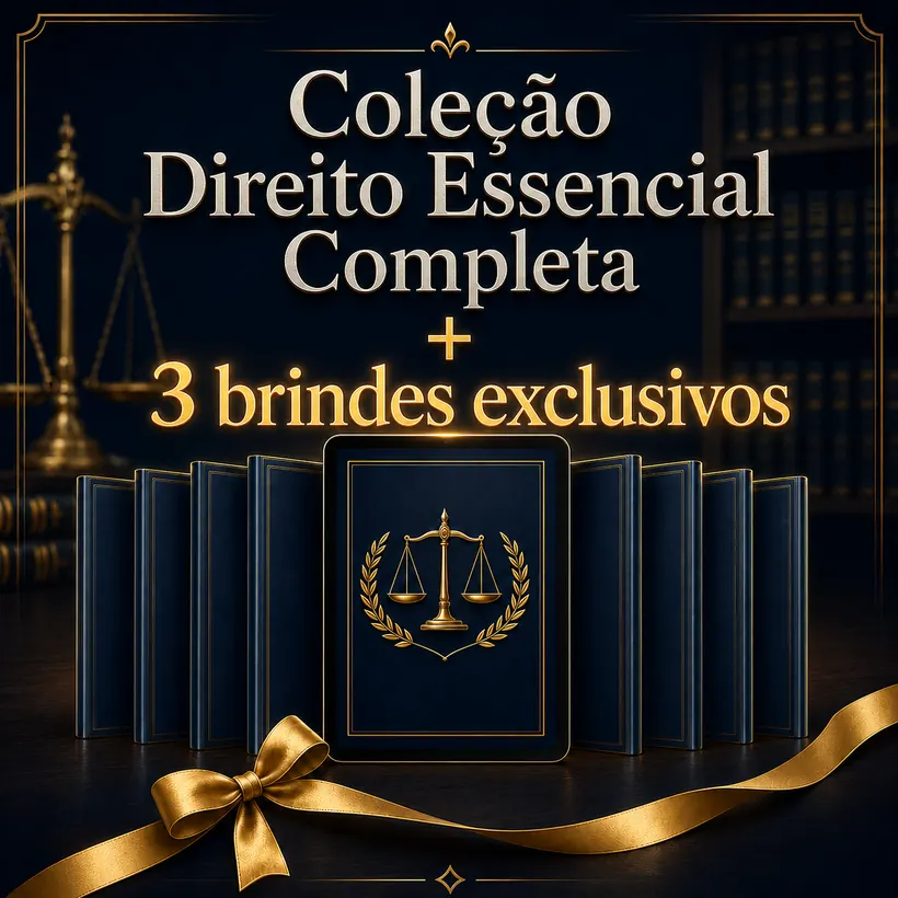 Capa da Coleção Direito Essencial Completa + 3 brindes exclusivos