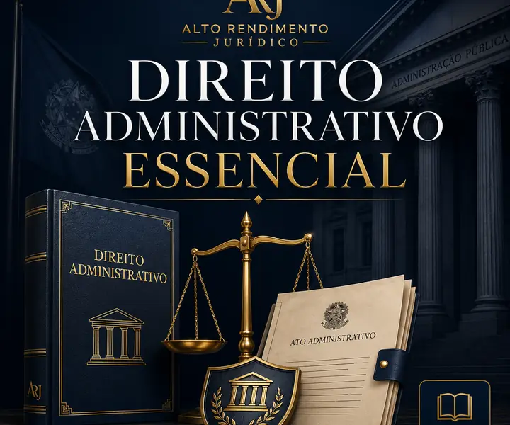 Capa do ebook Direito Administrativo Essencial