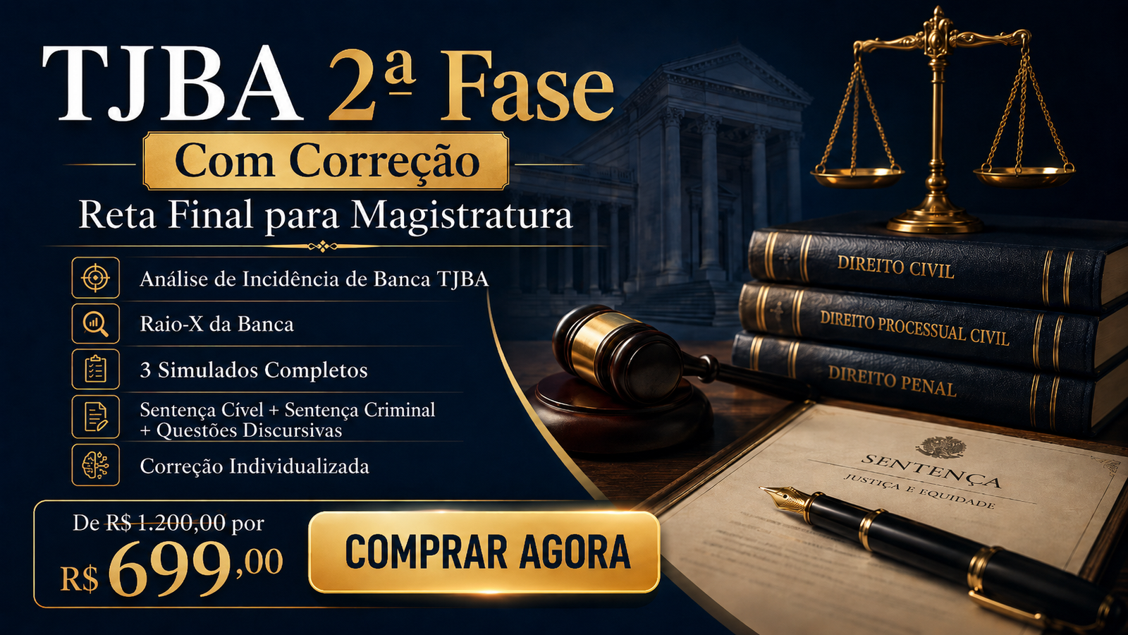 TJBA 2ª Fase com Correção